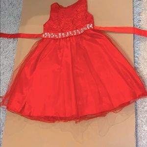 Red Dress With Jewels